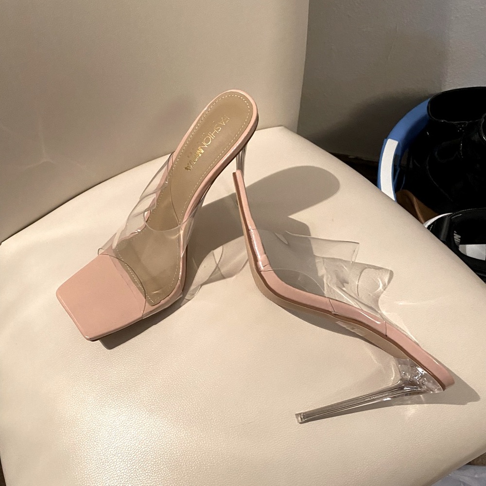 Women clear stiletto